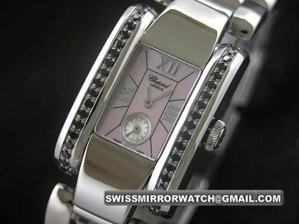 Chopard Ladies La Strada Diamond Swiss Quartz Pink Mop Watch