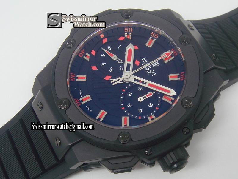 Hublot Big Bang King Power All Black Magic Full Ceramic Asia-7750 Replica Watches