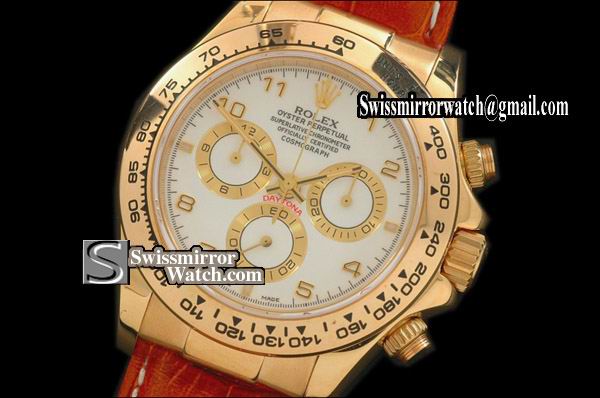 Rolex Cosmograph Daytona LE FG White/Number Dial Asia 7750