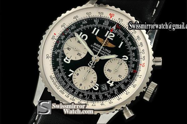 Breitling Navitimer Black Dial LE Numeral Markers Working Chrono