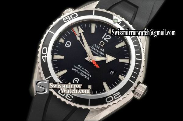 Omega seamaster Casino Royal 007 Planet Ocean SS/RU Swiss Eta 2824-2 Replica Watches