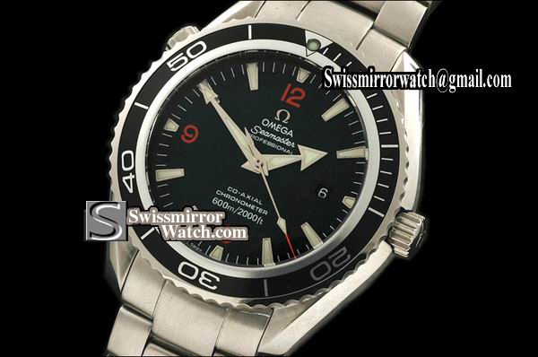 Omega Seamaster Planet Ocean 45.5mm Black Bez Eta 2824-2 Ultimate Version Replica Watches