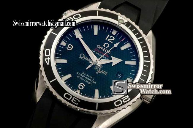 Omega Seamaster 007 Quantum of Solace LE SS/RU Swiss Eta 2824-2 Replica Watches