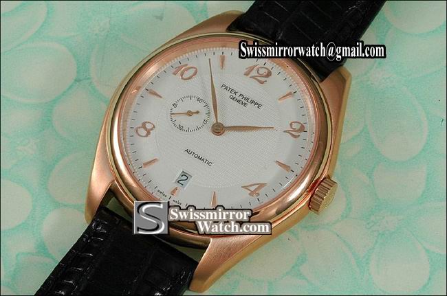 Patek philippe Calastrava 5127 RG White Dial in Swiss Eta 2824-2 Replica Watches